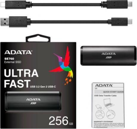 Actual product image Adata SE760 (0.26 TB)