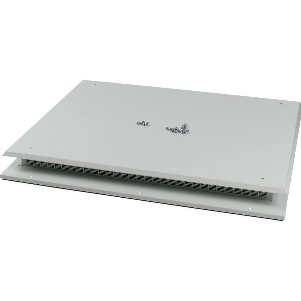 Eaton Dachblech für Open Frame, belüftet, B=1100mm, IP31, grau 172715, Serverschrank Zubehör, Grau