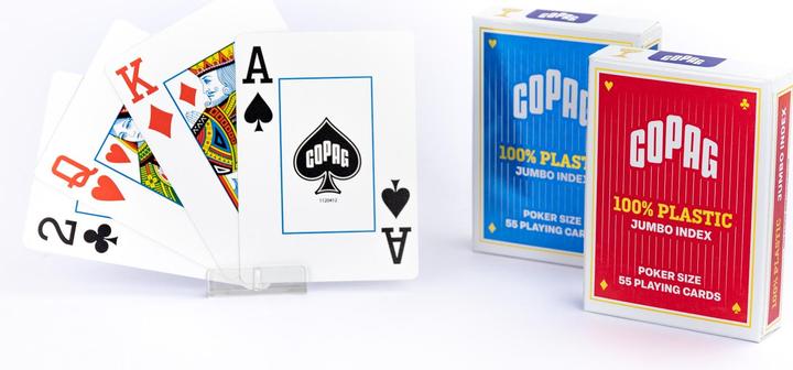 Image du produit Copag Deck de cartes de poker Jumbo (Allemand, Français, Suisse-allemand, Italien, Anglais)