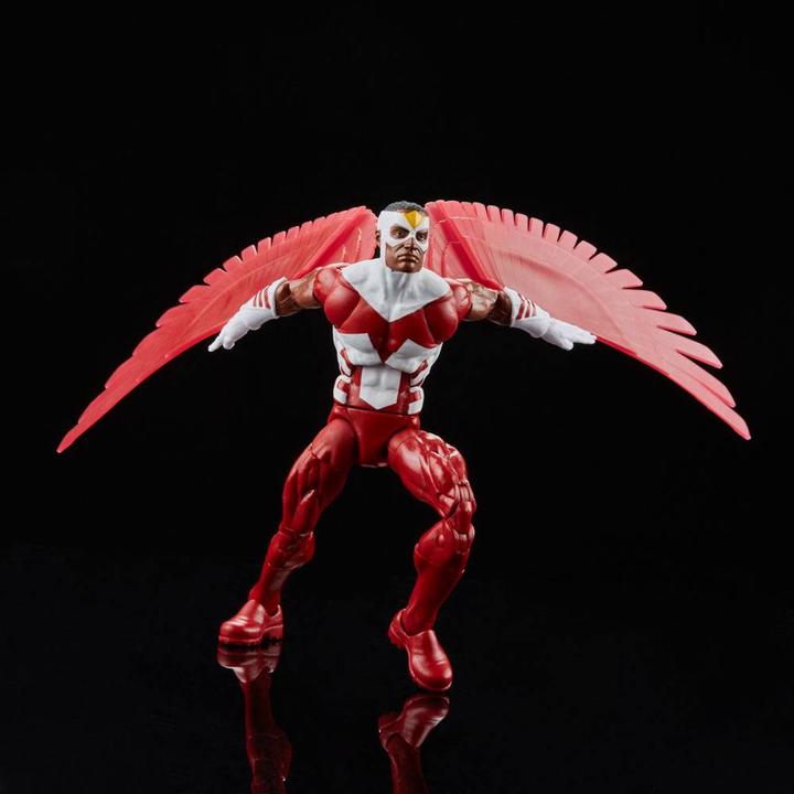 Actual product image Hasbro Legends Series Marvel's Falcon, 15cm Retro Action Figure, 2 Accessories