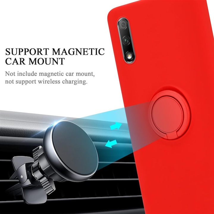 Actual product image Cadorabo TPU Liquid Ring Silicone Case Cover (Honor 9X)
