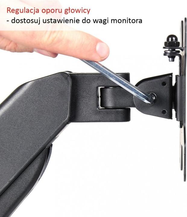 Actual product image Art Uchwyt biurkowy na monitor 13" - 27" L-11GD (RAMART L-11GD) (Table, 27")