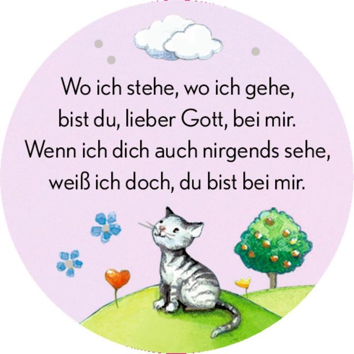 Actual product image Prayer cube: My dearest children (German)
