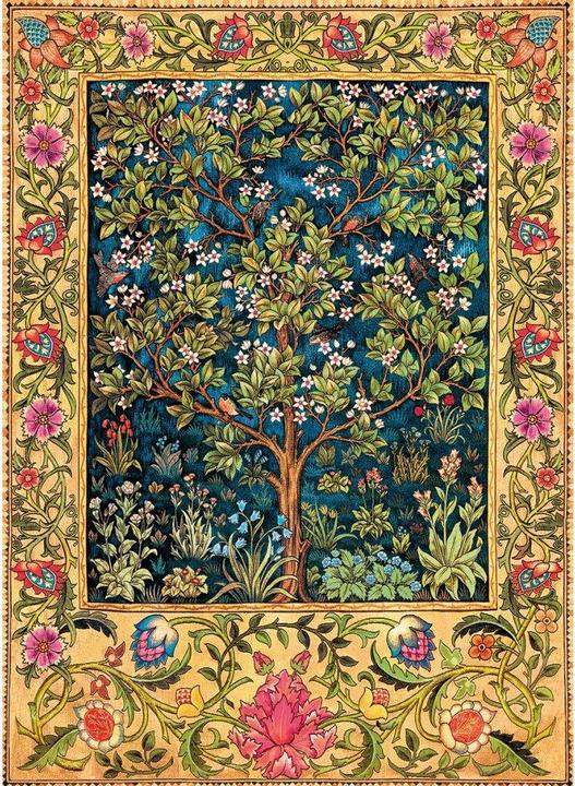 Produktbild Eurographics Lebensbaum Wandteppich von William Morris (1000 Teile)