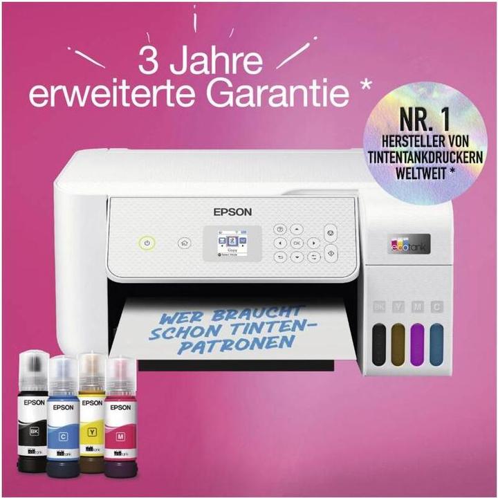 Actual product image Epson EcoTank ET-2876 (Ink tank, Colour)