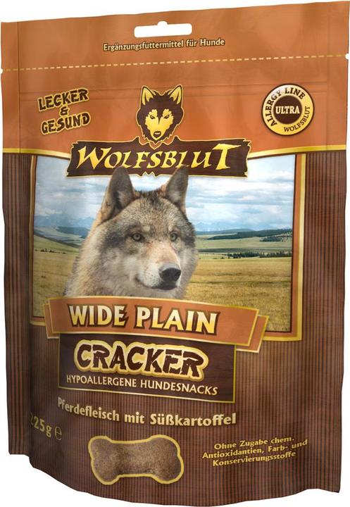 Image du produit Wolfsblut Cracker Wide Plain Pferd & Süsskartoffel 225 g (Adulte, 1 pcs, 225 g)