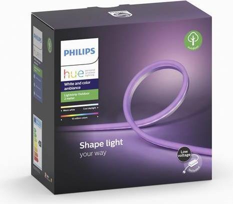 Produktbild Philips Hue Outdoor Erweiterung (RGBW, 200 cm, Outdoor)