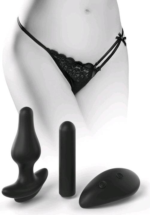 Actual product image Pipedream Hookup Panties - Sexy Panties With Butt Plug, Bullet And Remote Control