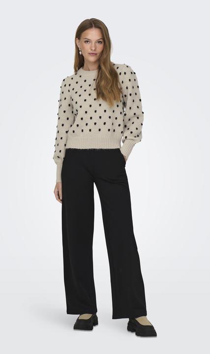 Produktbild JdY JDYSIGRID LIFE L/S ONECK PUFFDOT PUL KNT Strickpullover (XL)