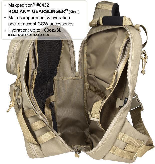 Actual product image Maxpedition Kodiak Gearslinger (13 l)
