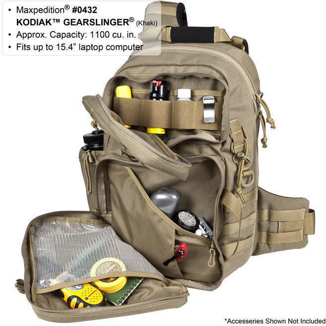 Actual product image Maxpedition Kodiak Gearslinger (13 l)