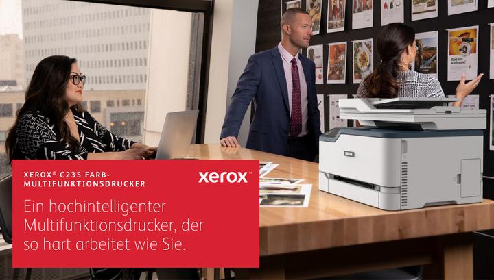 Immagine prodotto Xerox C235 A4 22 Seiten/Min. Kopie/Druck/Scan/Fax Wireless PS3 PCL5e/6 Automatischer Vorlageneinzug (Laser, Colore)