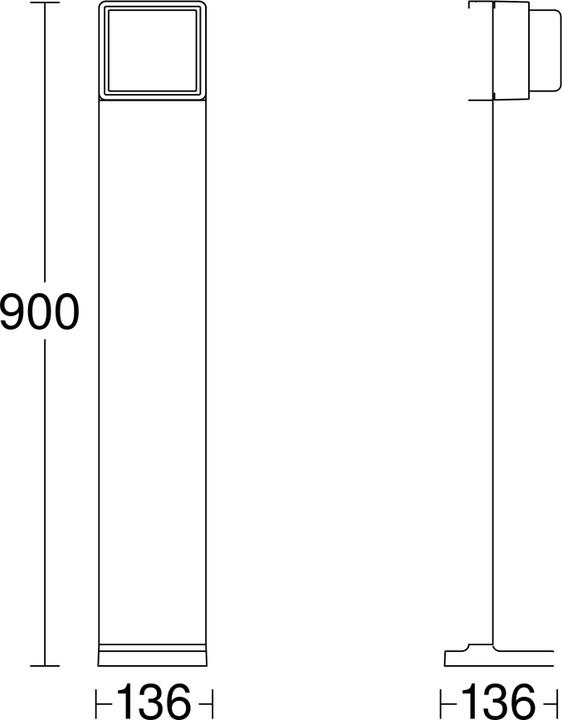 Produktbild Steinel GL 85 SC 900 mit Bewegungsmelder (655 lm, IP44)