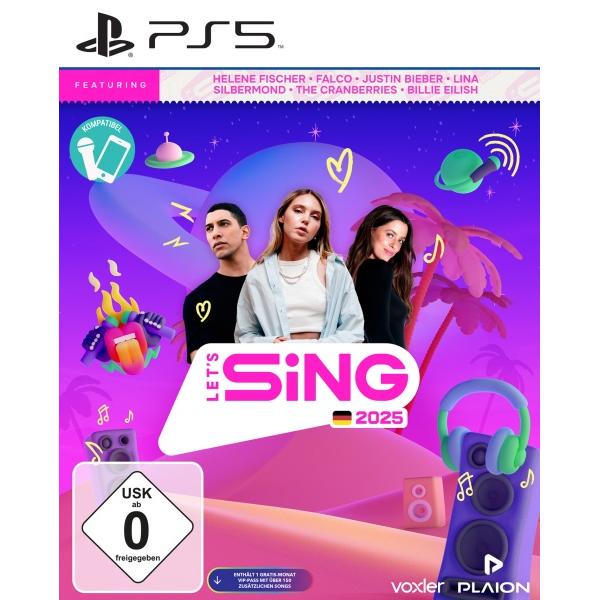 Plaion, Let's Sing 2025 German Version (PS5) (USK)