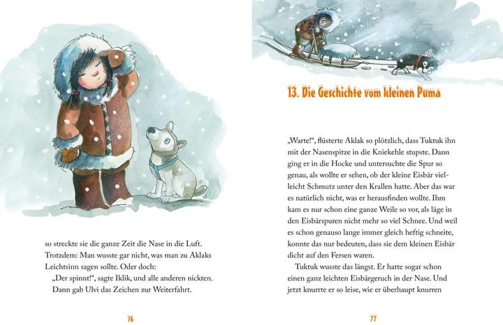 Actual product image Aklak, der kleine Eskimo - Spuren im Schnee (German, Anu Stohner, Henrike Wilson, 2019)