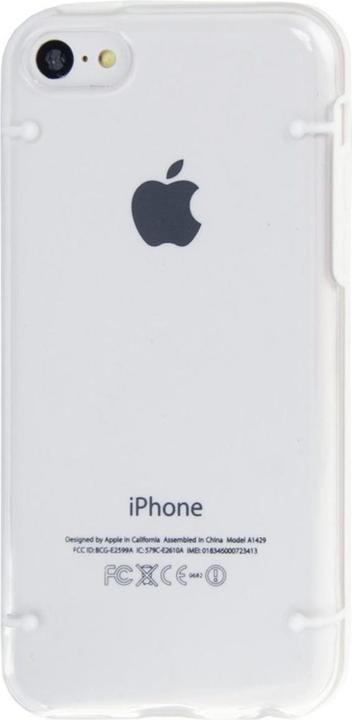 Actual product image König Design Hard Case Protector for Mobile Apple iPhone 5C White (Apple iPhone 5c)