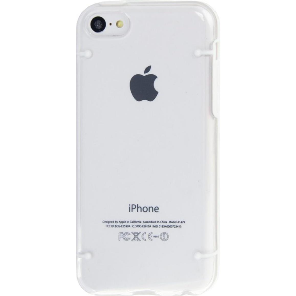 König Design Schutzhülle Hard Case für Handy Apple iPhone 5C Weiss (Apple iPhone 5c), Smartphone Hülle, Weiss