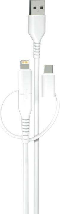 Cavo Hama USB A - Micro USB 1,5 Metri Bianco - Ricarica Rapida E Sincronizzazione Dati Fino A 480 Mbit/s