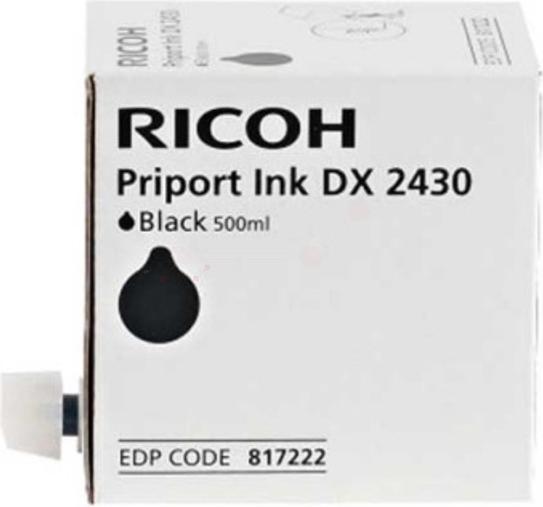 Produktbild RICOH Schwarz - Original - Tintenpatrone - für Priport DX2330, DX2430 (BK)