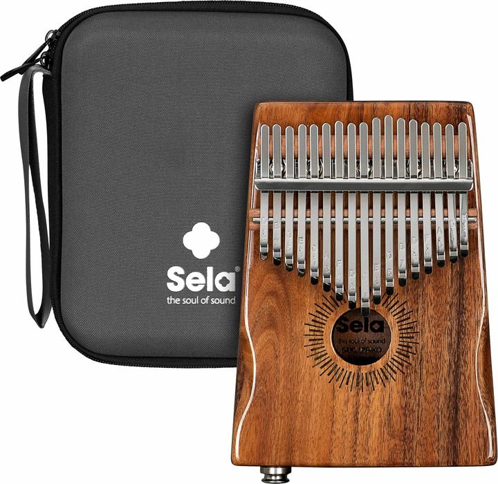 Produktbild Sela Kalimba 17 Koa Hollow mit Tonabnehmer