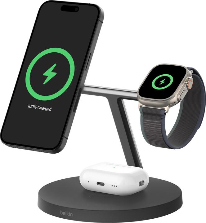 Image du produit Belkin Boost Charge Pro Qi2 3in1 (15 W)
