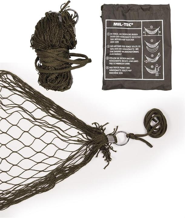 Produktbild Mil-tec Hängematte mit Packsack - oliv