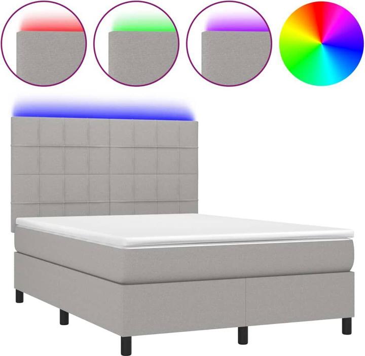 Produktbild vidaXL Boxspringbett (140 x 200 cm)