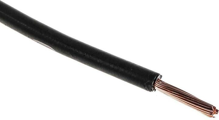 Produktbild RS PRO 2491B 1.5mm black LSHF equipment wire (100 m)