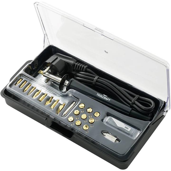 Produktbild Toolcraft Brandmalkolben-Set 24-tlg