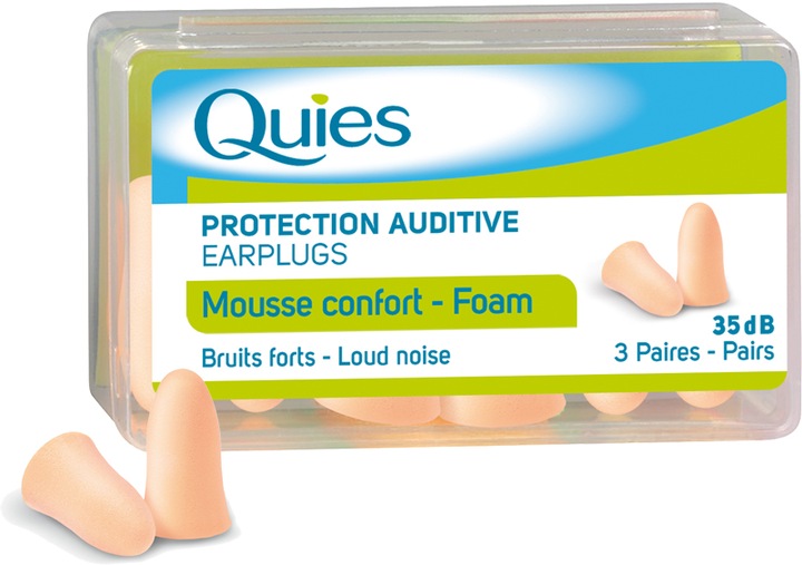 Actual product image Quies Protection Auditive (6 x)