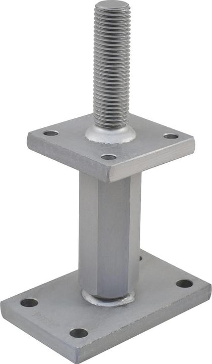 Pitzl Pfostenträger Typ 10921.1006 ZiNiP beschichtet rechts/links (1 Stk.)