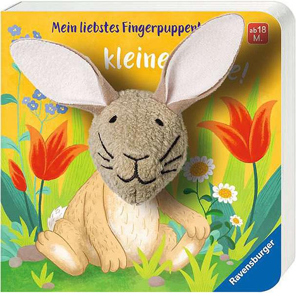 Ravensburger Fingerpuppenbuch: Hallo, kleiner Hase! (Allemand)