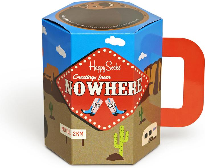 Produktbild Happy Socks Welcome To. Gift Set (3er Pack, 41 - 46)