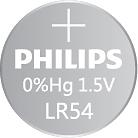 Produktbild Philips 10x LR44/A76/LR1154 (10 Stk., LR44)