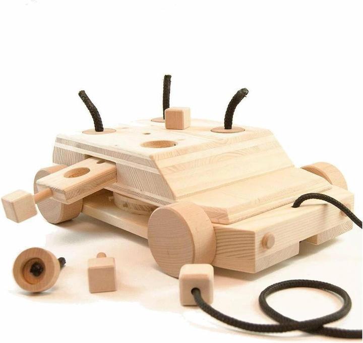 Produktbild Hundespiele.ch Hundespiele aus Holz Auto (Intelligenzspielzeug Hund)