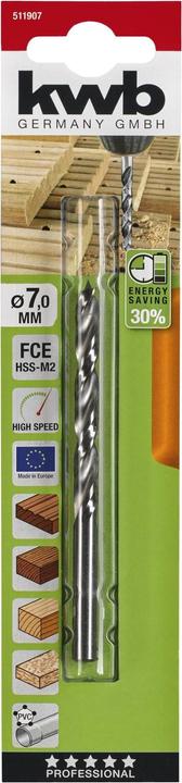 Actual product image kwb Hardwood drill bit (7 mm)