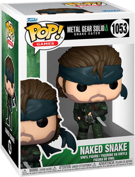 Produktbild Funko Metal Gear POP! Games Vinyl Figur Naked Snake 9 cm