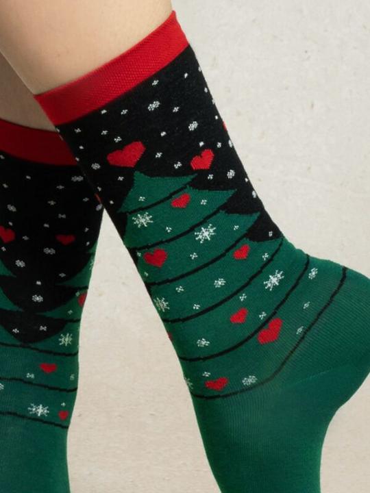 Produktbild Bleuforêt Socken Weihnachtsbaum (Einzelpack, 36 - 40)