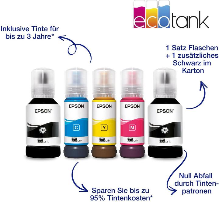 Image du produit Epson EcoTank ET-2856 (Réservoir d'encre, Couleur)