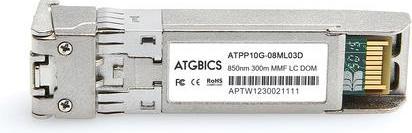 Image du produit Atgbics AA1403015-E6-C Module émetteur-récepteur réseau Fibre optique SFP+ 850 nm