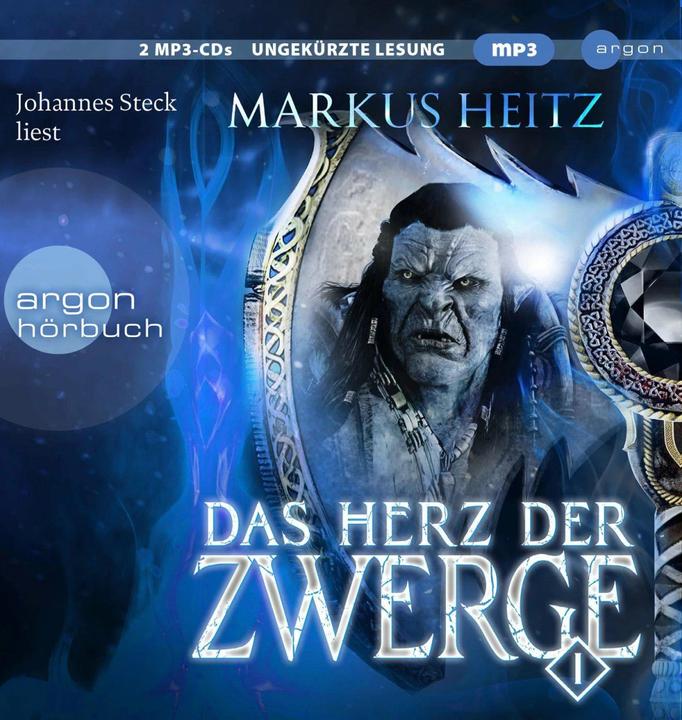 Actual product image The Heart of the Dwarves 1 (Johannes Steck, Markus Heitz, German)