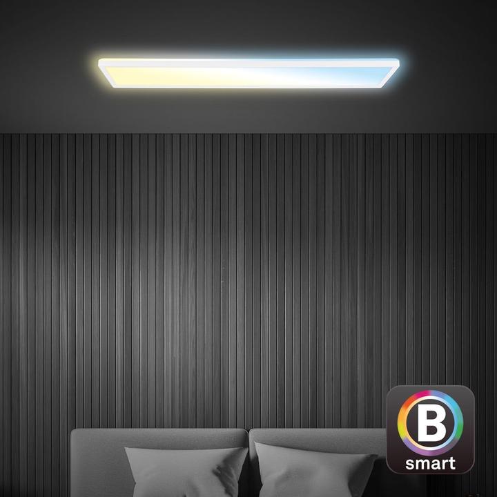 Produktbild Briloner TAVA B smart WiFi +Bluetooth ultra flat CCT LED Panel (4800 lm)