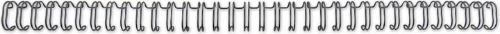 Actual product image GBC 3:1 wire binder spine NR3