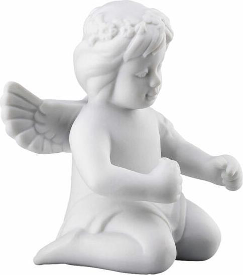 Immagine prodotto Rosenthal Angelo piccolo - Bianco opaco - Ange avec couronne de fleurs