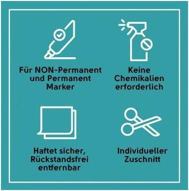 Produktbild Post-it Whiteboard Folie (90 x 120 cm)