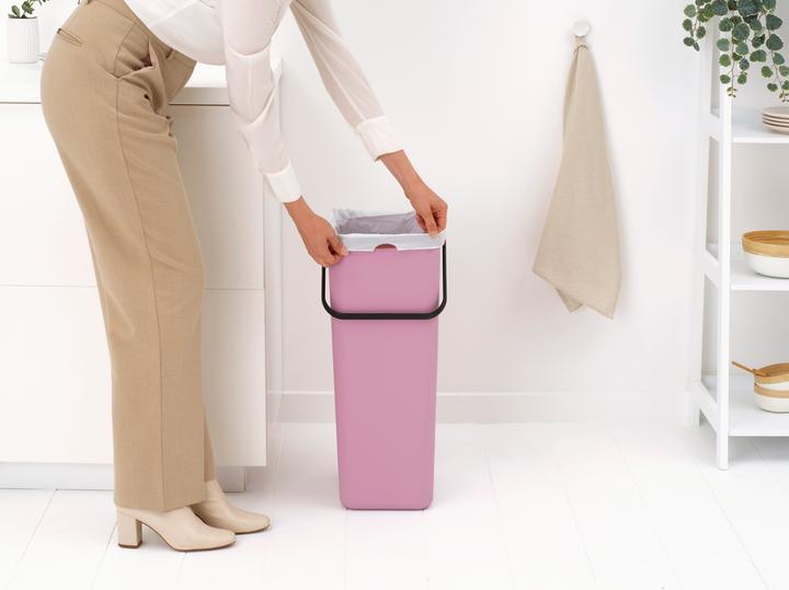Actual product image Brabantia Recyclingbehälter Sort & Go 40 l, Rosa (40 l)