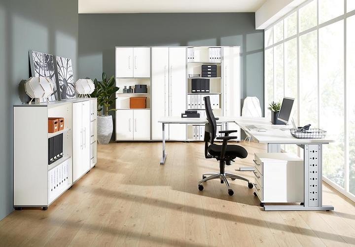 Produktbild Schäfer Shop Select Regal Moxxo IQ, Holz, 3/6 Fächer, 3/6 OH, B 801 x T 362 x H 1115/2168 mm + 1x... (80 x 36.5 x 111.5 cm)