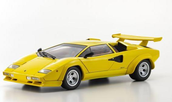 Produktbild Kyosho Lamborghini Countach LP5000 Quattrovalvove Gelb, 1:18