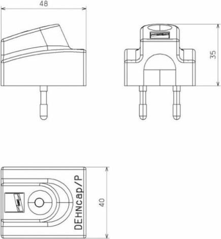 Produktbild Dehn SAG DCA P LRM Spannungsanzeiger DEHNcap P-LRM m. Gebrau