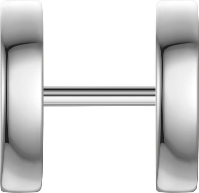 Actual product image True Rebels Men's stud earrings - 36700 (Stainless steel)